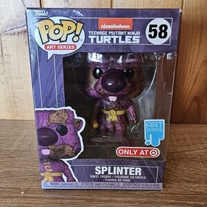 Funko POP! Art Series Teenage Mutant Ninja Turtles Splinter #58
